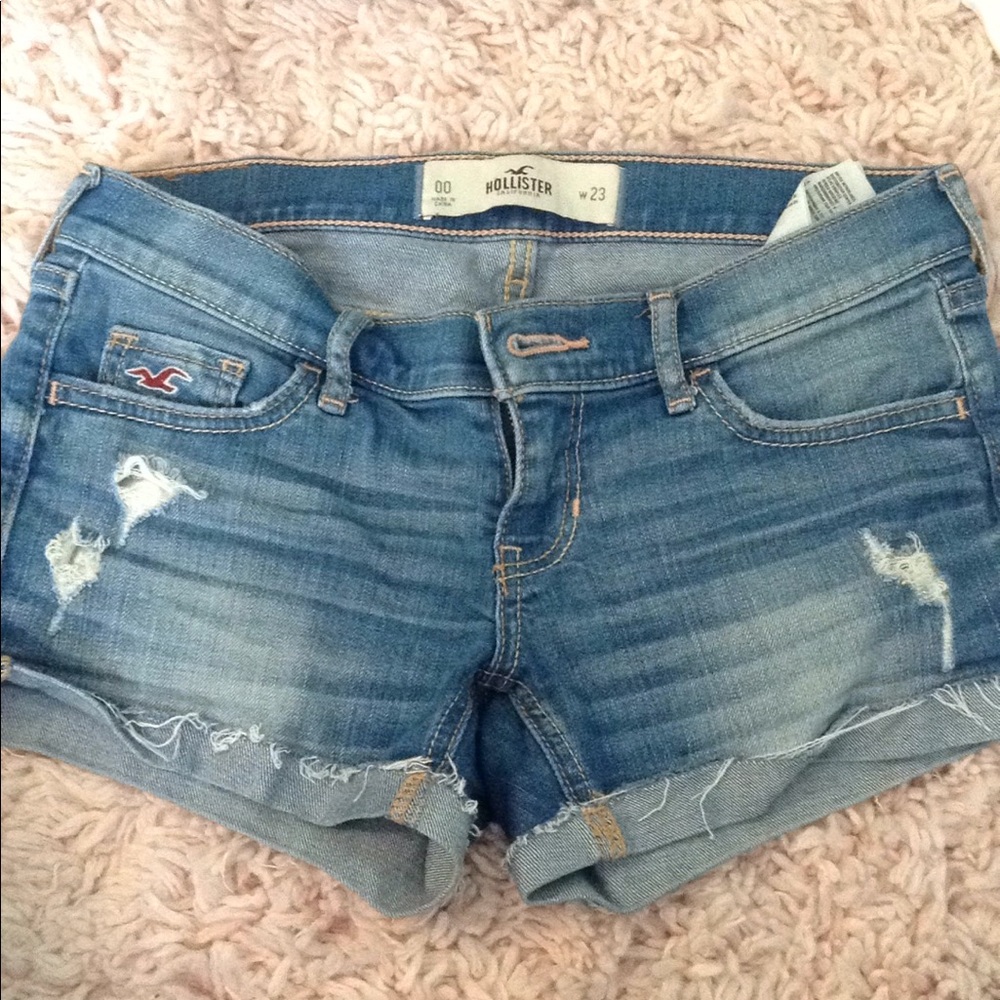 Hollister Lightwash Jean Shorts